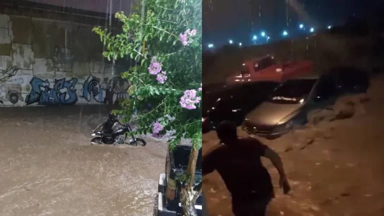 Video: Impresionante temporal arrastró autos y ocasionó destrozos en Jujuy