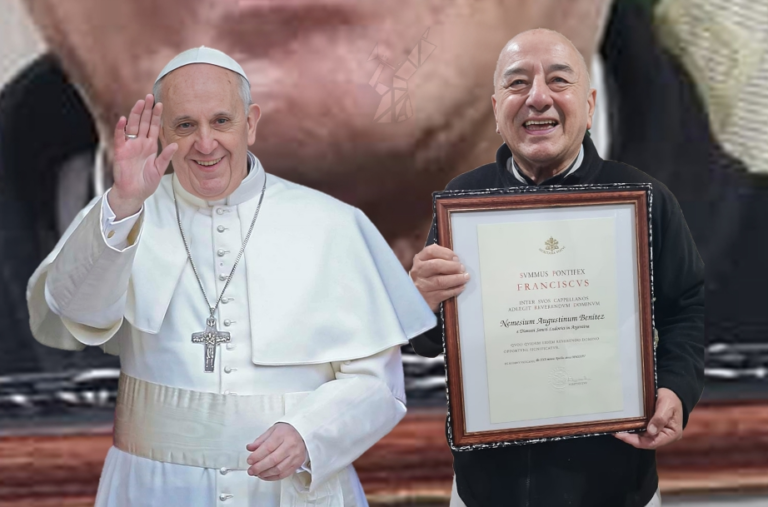 El Papa Francisco nombró al “Padre Nolo” Monseñor